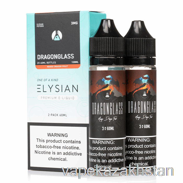 Vape Smoke Dragonglass - Elysian Labs - 120mL 3mg